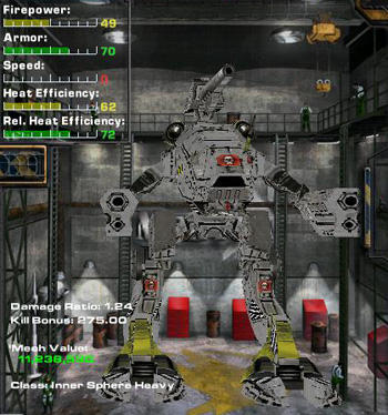 MechWarrior 4: Mercenaries - Heavy 'Mechs